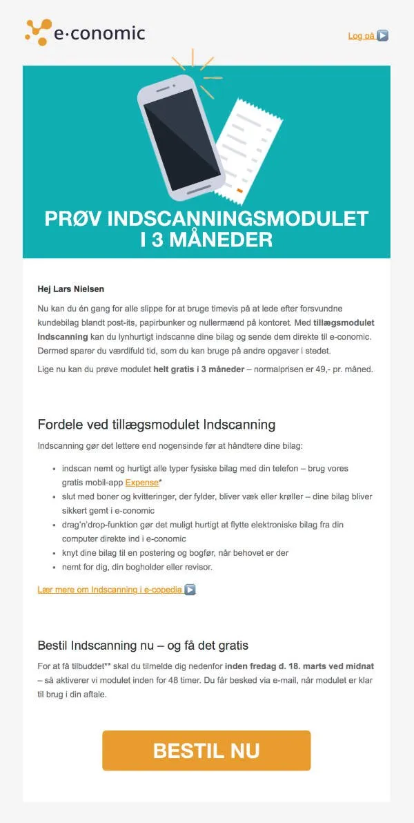 e-conomic-krydssalgsmail for indscanningsmodulet e-conomic-krydssalgsmail for indscanningsmodulet