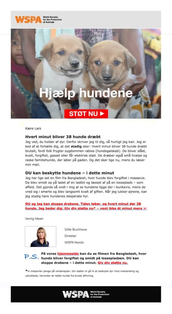 WSPA-eAppeal for hunde WSPA-eAppeal for hunde