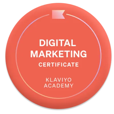 Klaviyo Digital Marketing-certifikat